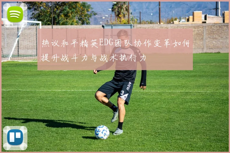 热议和平精英EDG团队协作变革如何提升战斗力与战术执行力